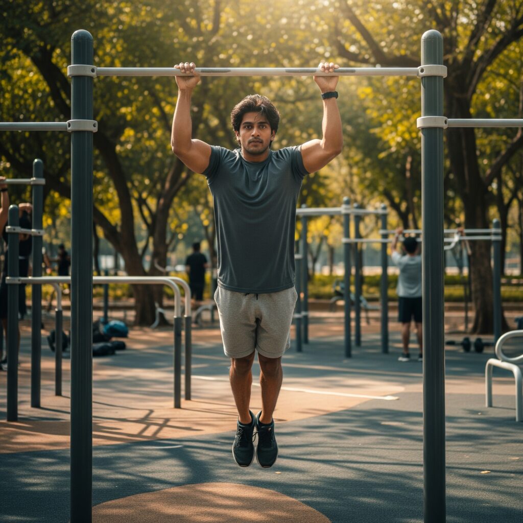 Back Calisthenics Exercise